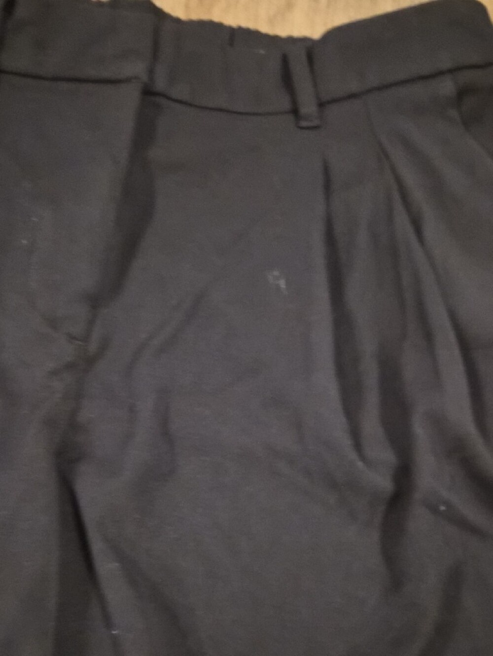 American Eagle Outfitters Black Pleated Skort Shorts - Picture 3 of 14